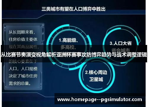 从比赛节奏演变视角解析亚洲杯赛事攻防博弈趋势与战术调整逻辑
