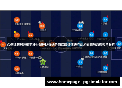 久保建英对阵葡萄牙世俱杯防守端价值深度评估研究战术影响与数据视角分析